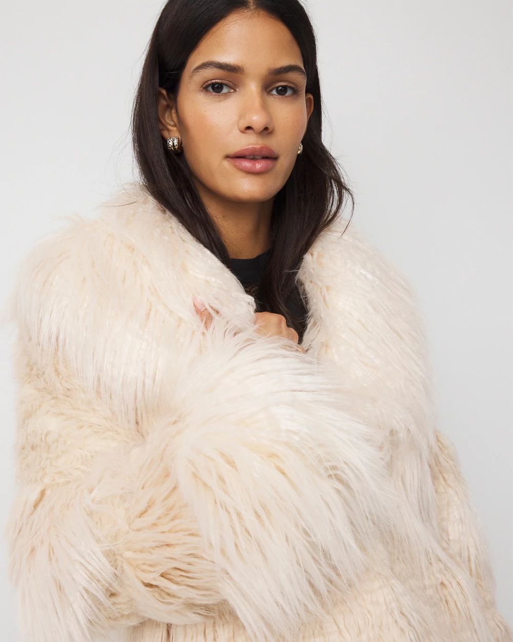 Faux Fur Coat | White House Black Market